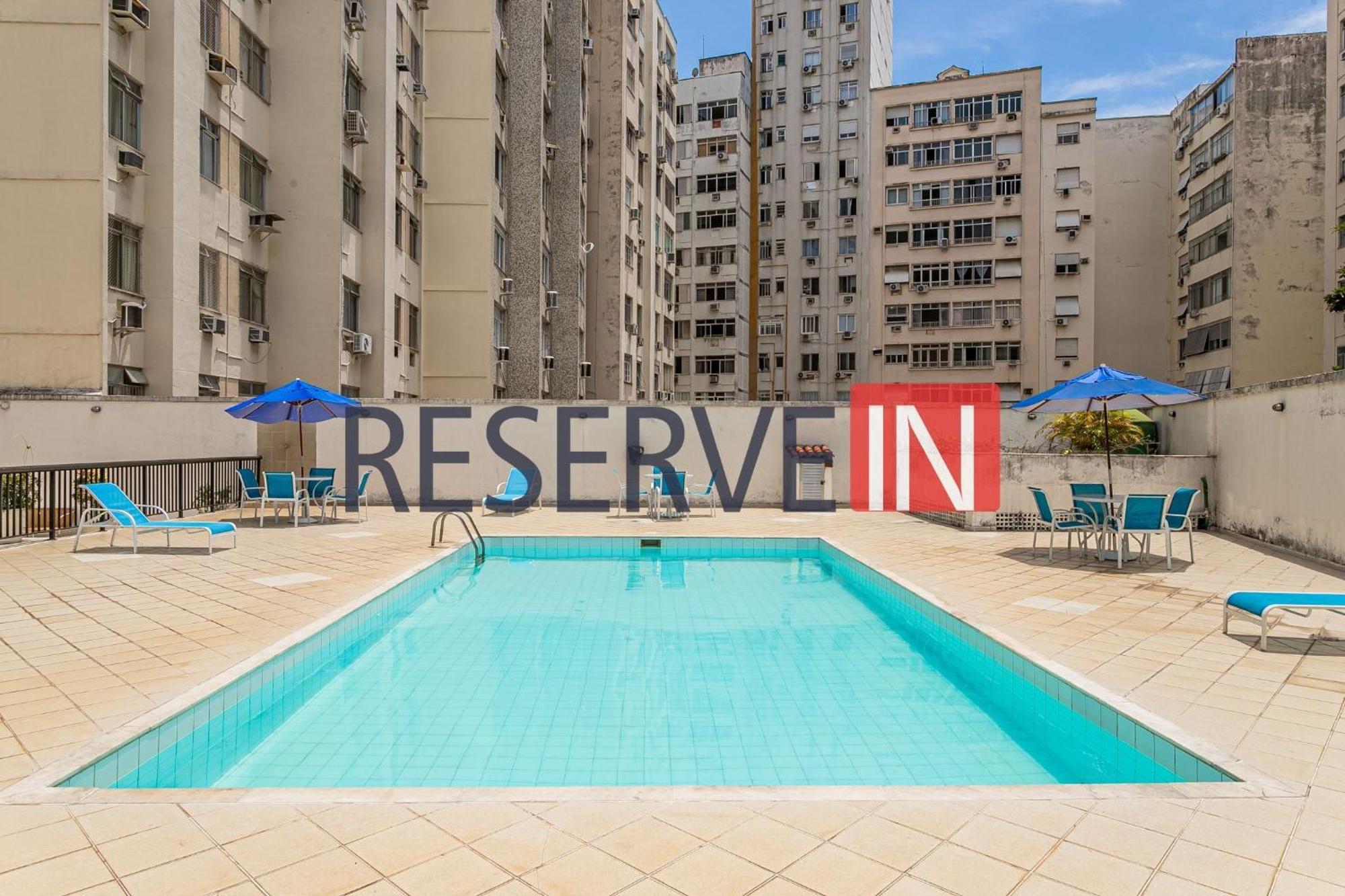 Apartamento Flat Copacabana - Area De Lazer E Varanda *
