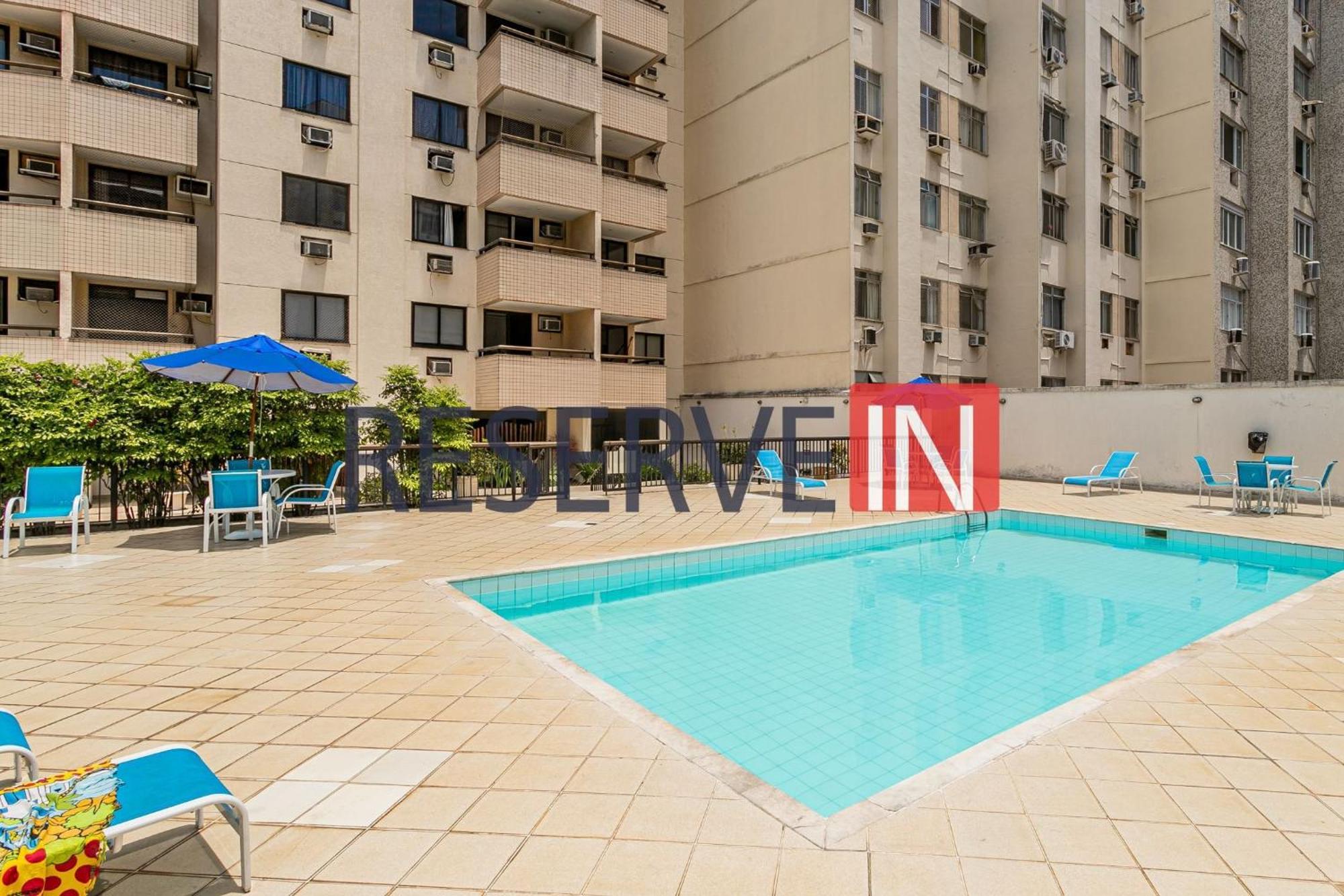 Flat Copacabana - Area De Lazer E Varanda Rio de Janeiro